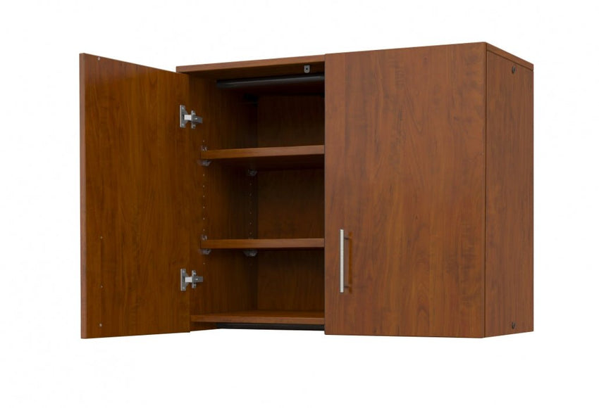 Marco Mobile Base Casegoods Wall Cabinet with Divider, 2 Doors and 4 Adjustable Shelves - 30"H x 48"W (3322 - 48301) - SchoolOutlet