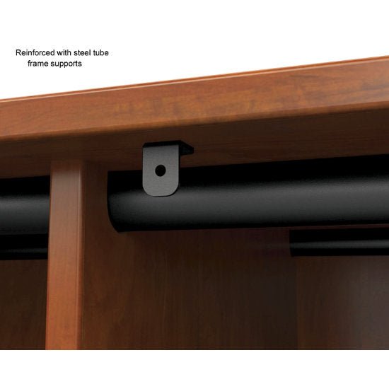 Marco Mobile Tall Cabinet, Doors, 1 Fixed, 4 Adjustable Shelves - 84"H x 48"W x 24"D (3332 - 48843) - SchoolOutlet