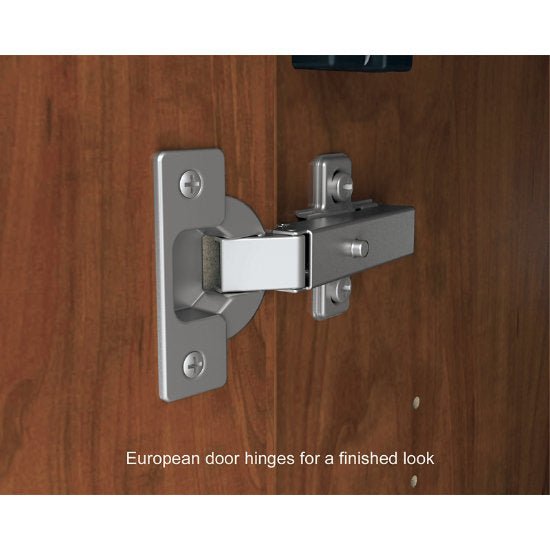 Marco Mobile Wardrobe, Doors, 1 Fixed and 4 Adjustable Shelves, Hanger Rod - 72"H x 36"W x 24"D (3335 - 36723) - SchoolOutlet