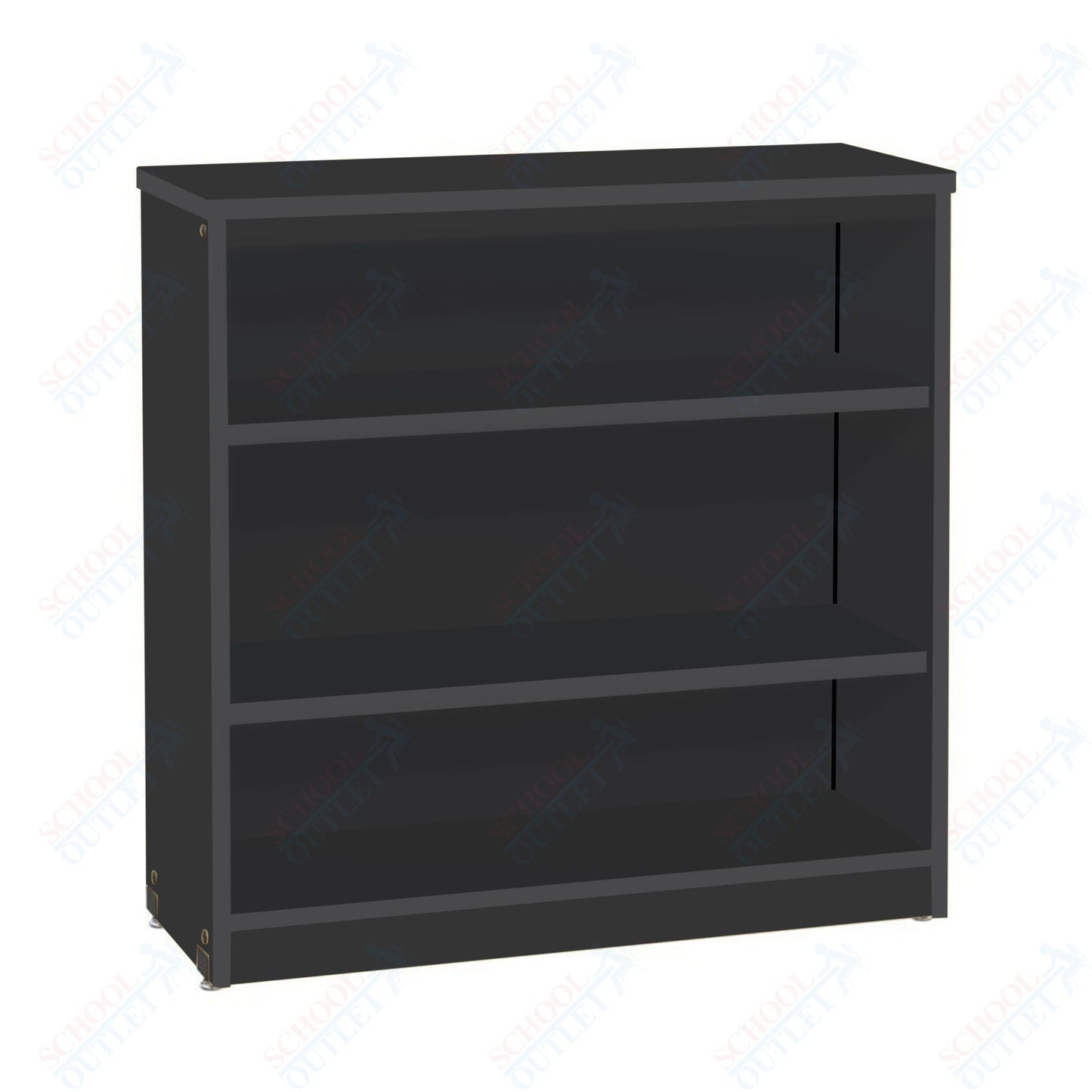 Marco 3500 Series 4 Shelf Bookcase with 2 Adjustable Shelves - 36"H (3500 - 36361) - SchoolOutlet