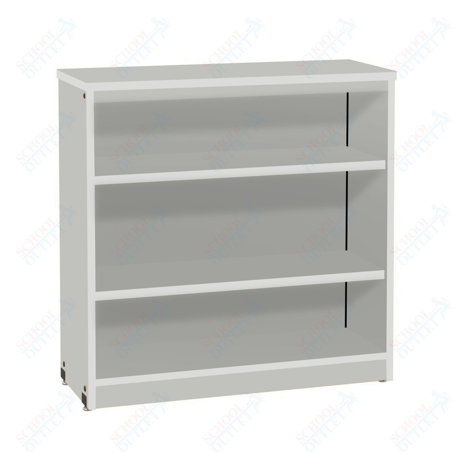 Marco 3500 Series 4 Shelf Bookcase with 2 Adjustable Shelves - 36"H (3500 - 36361) - SchoolOutlet
