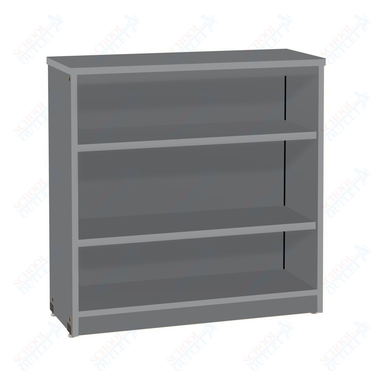 Marco 3500 Series 4 Shelf Bookcase with 2 Adjustable Shelves - 36"H (3500 - 36361) - SchoolOutlet