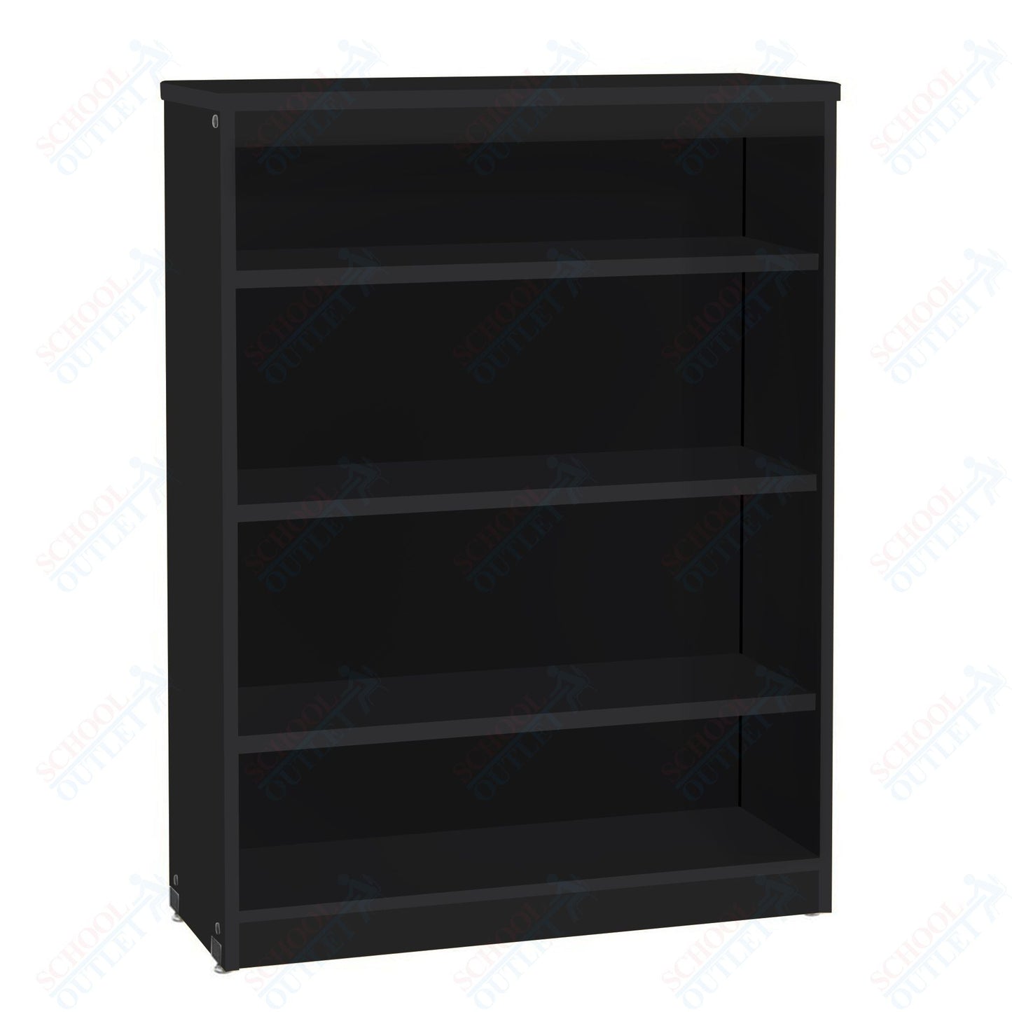 Marco 3500 Series 5 Shelf Bookcase with 3 Adjustable Shelves - 48"H (3500 - 36481) - SchoolOutlet