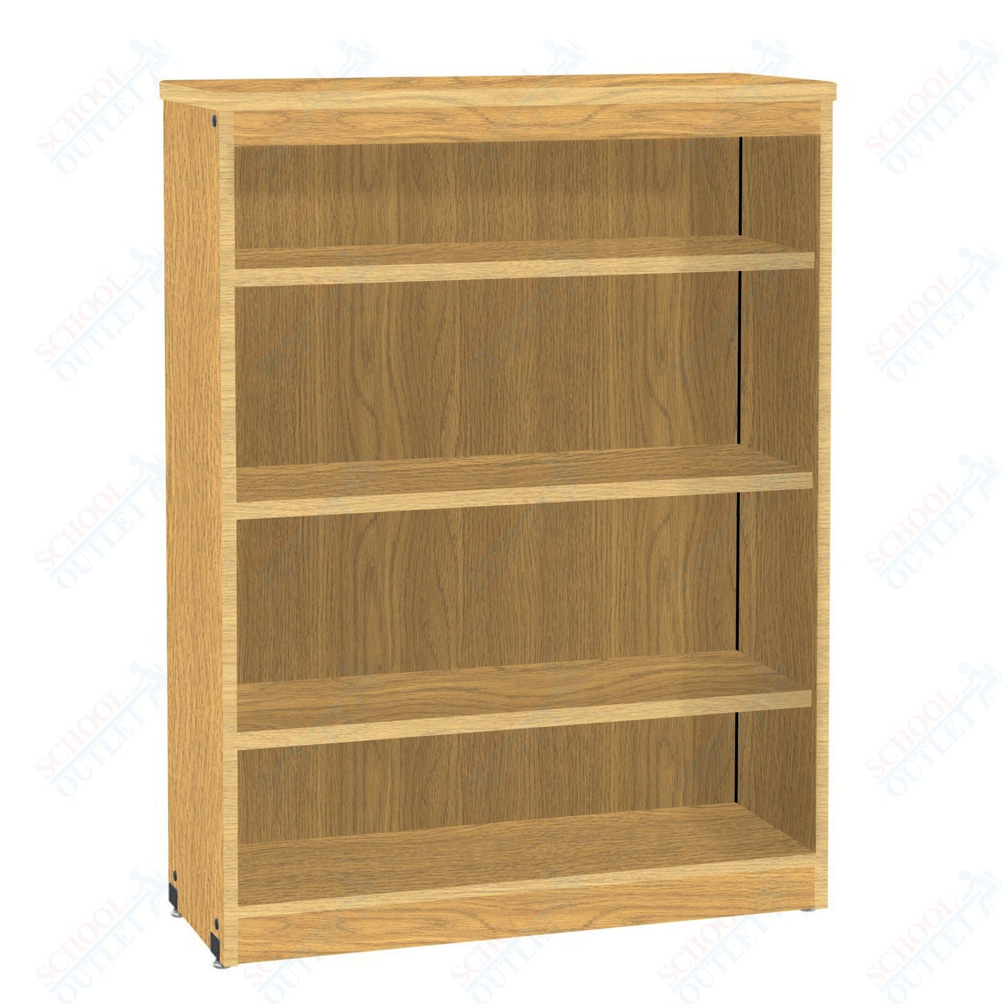 Marco 3500 Series 5 Shelf Bookcase with 3 Adjustable Shelves - 48"H (3500 - 36481) - SchoolOutlet