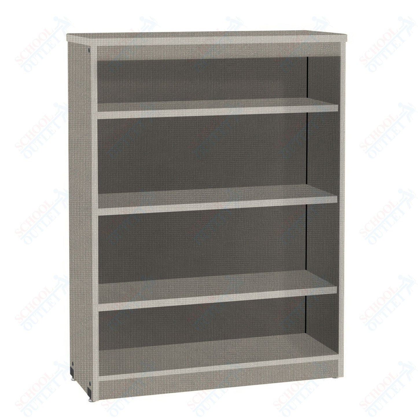 Marco 3500 Series 5 Shelf Bookcase with 3 Adjustable Shelves - 48"H (3500 - 36481) - SchoolOutlet