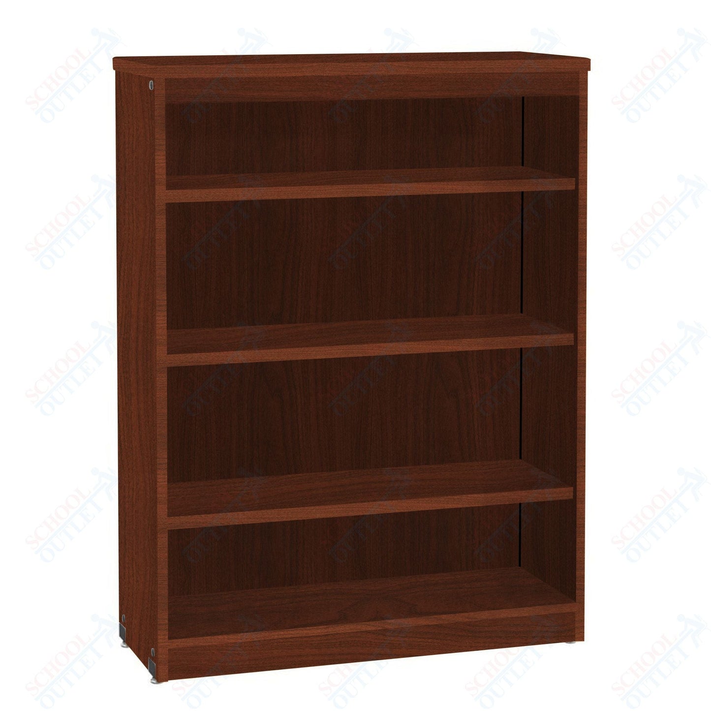 Marco 3500 Series 5 Shelf Bookcase with 3 Adjustable Shelves - 48"H (3500 - 36481) - SchoolOutlet