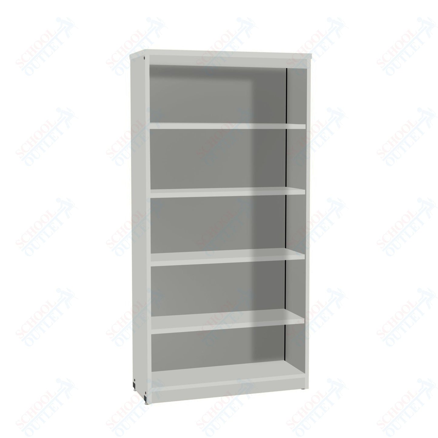 Marco 3500 Series 6 Shelf Bookcase with 4 Adjustable Shelves - 72"H (3500 - 36721) - SchoolOutlet