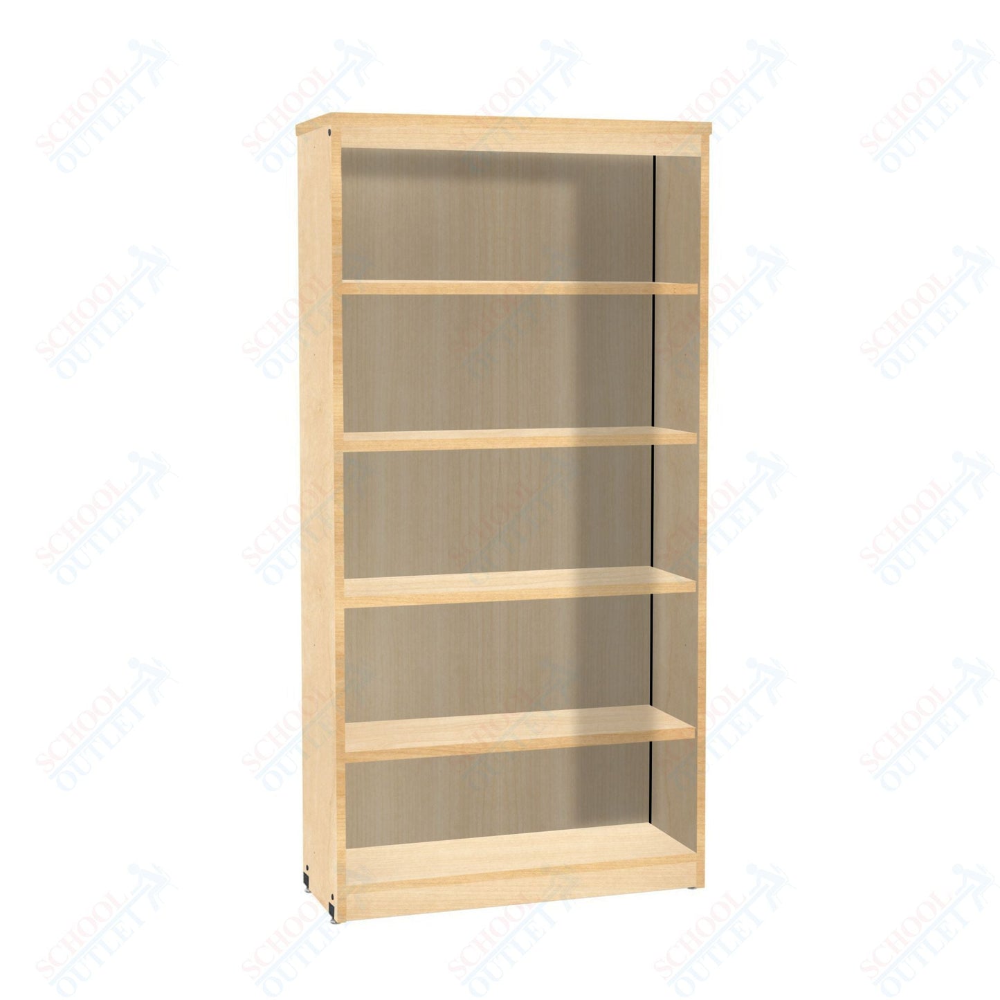 Marco 3500 Series 6 Shelf Bookcase with 4 Adjustable Shelves - 72"H (3500 - 36721) - SchoolOutlet