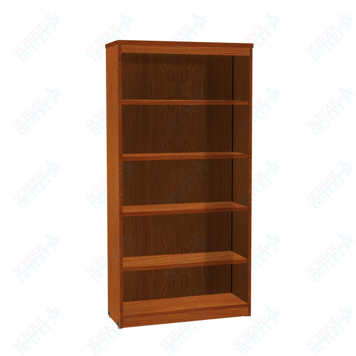 Marco 3500 Series 6 Shelf Bookcase with 4 Adjustable Shelves - 72"H (3500 - 36721) - SchoolOutlet