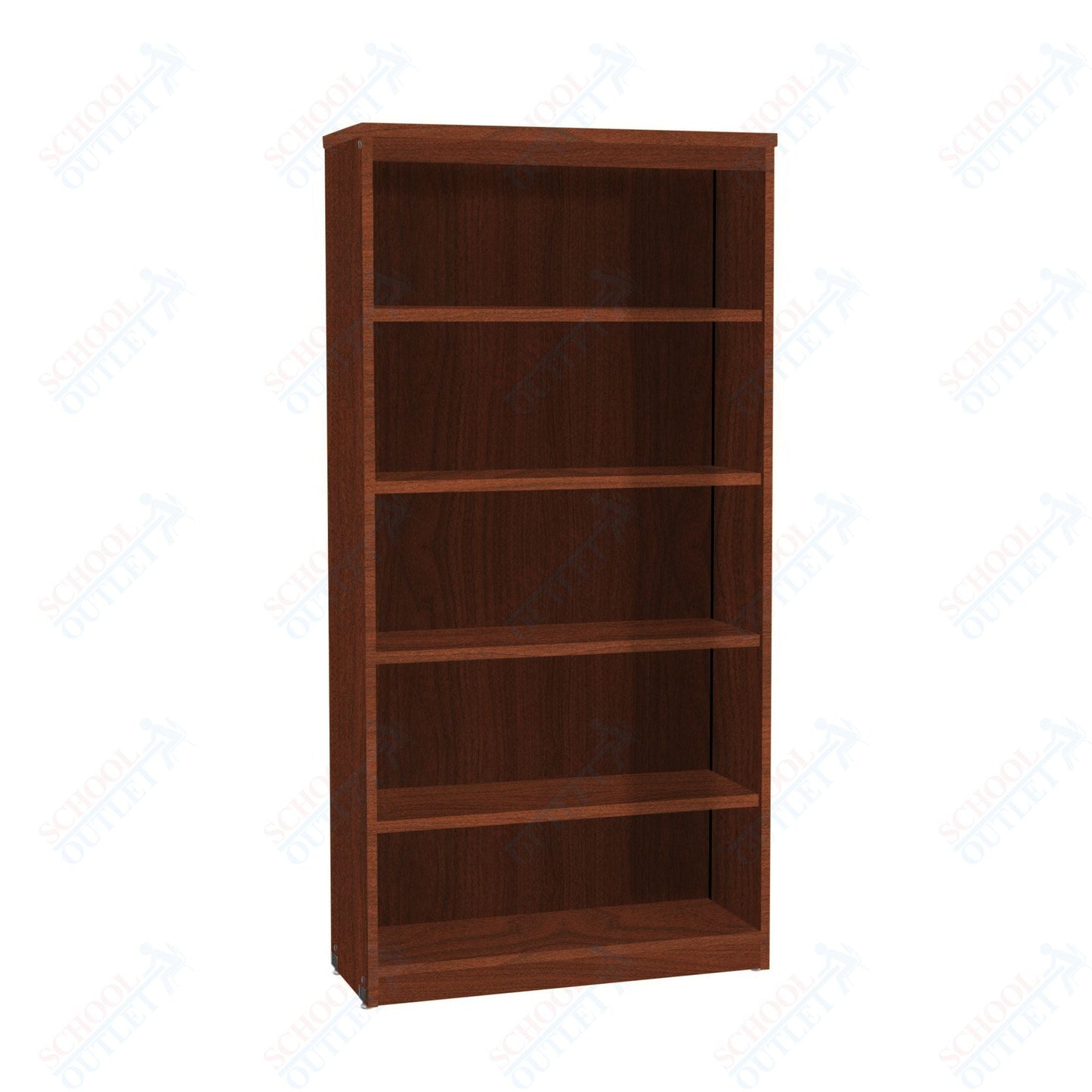 Marco 3500 Series 6 Shelf Bookcase with 4 Adjustable Shelves - 72"H (3500 - 36721) - SchoolOutlet