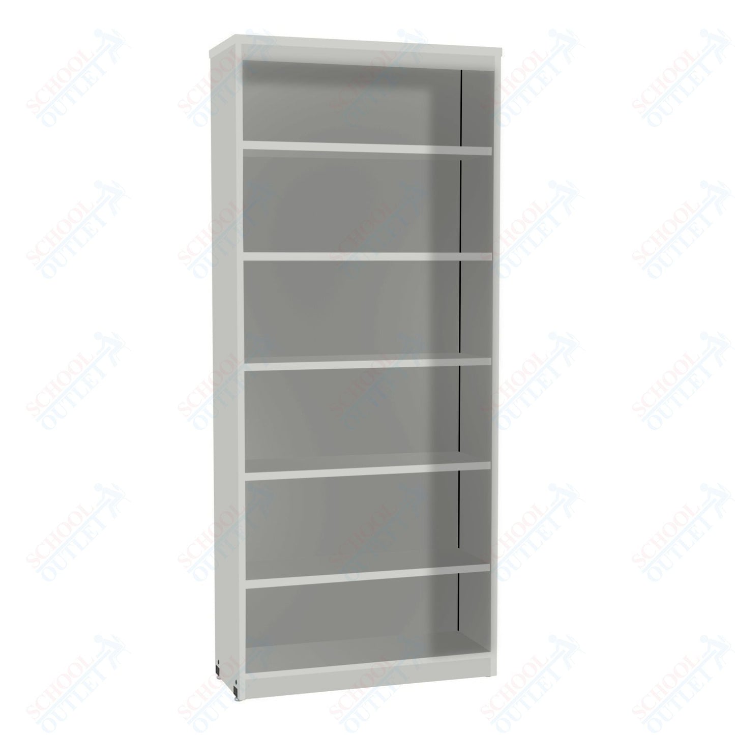 Marco 3500 Series 7 Shelf Bookcase with 5 Adjustable Shelves - 84"H (3500 - 36841) - SchoolOutlet