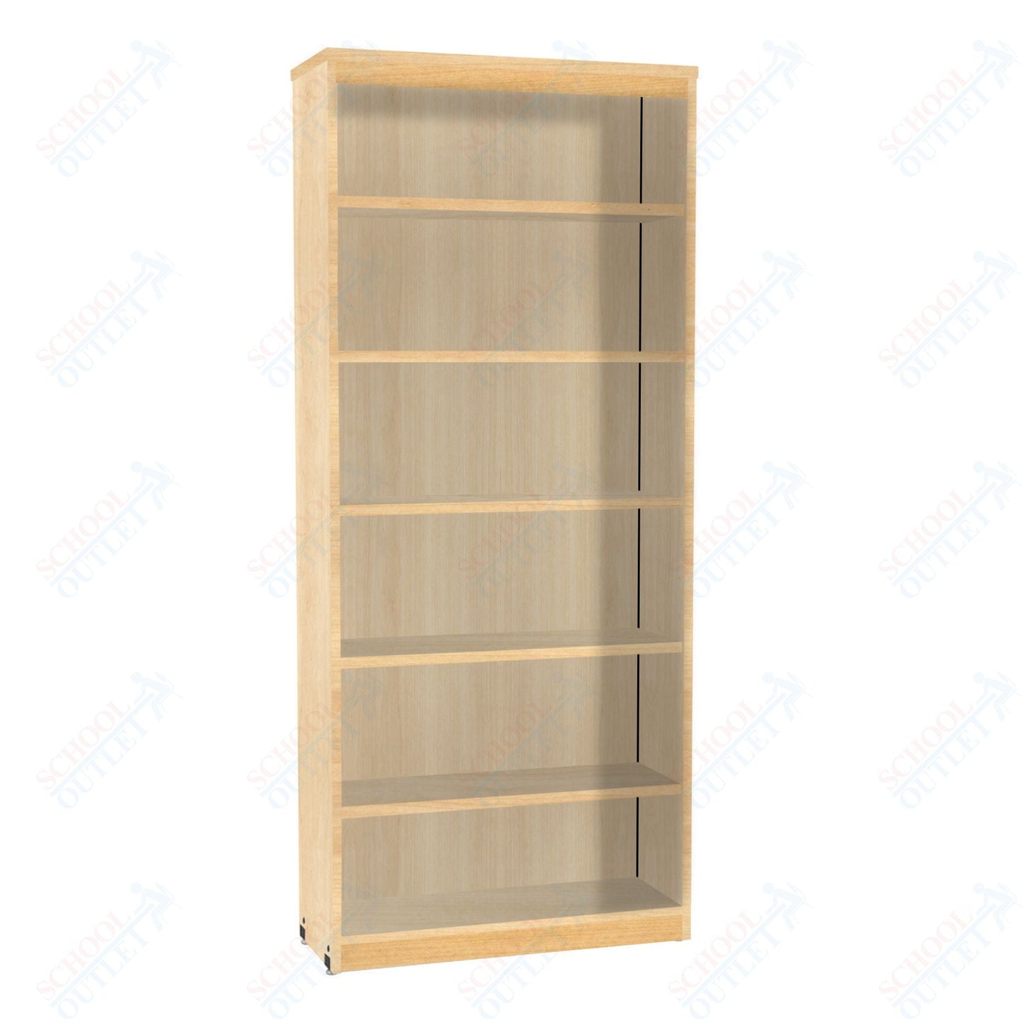 Marco 3500 Series 7 Shelf Bookcase with 5 Adjustable Shelves - 84"H (3500 - 36841) - SchoolOutlet
