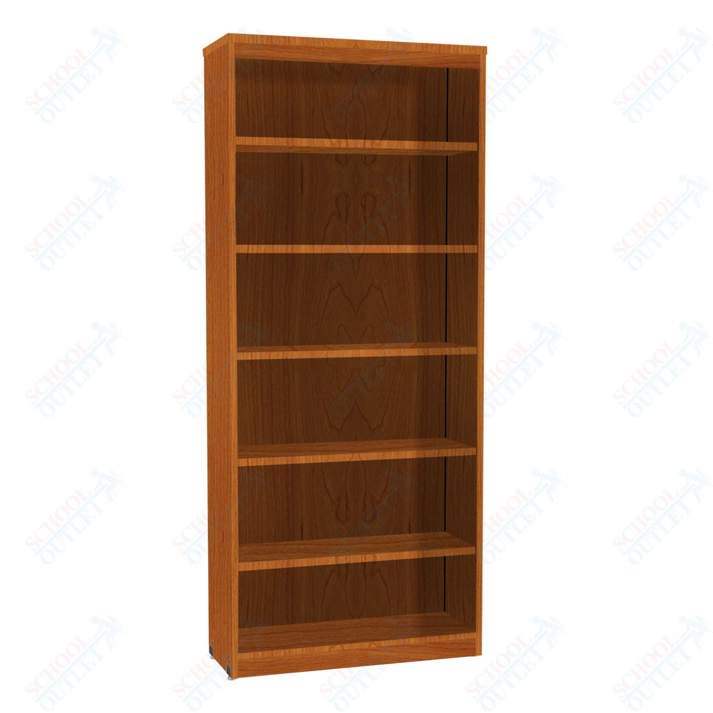 Marco 3500 Series 7 Shelf Bookcase with 5 Adjustable Shelves - 84"H (3500 - 36841) - SchoolOutlet