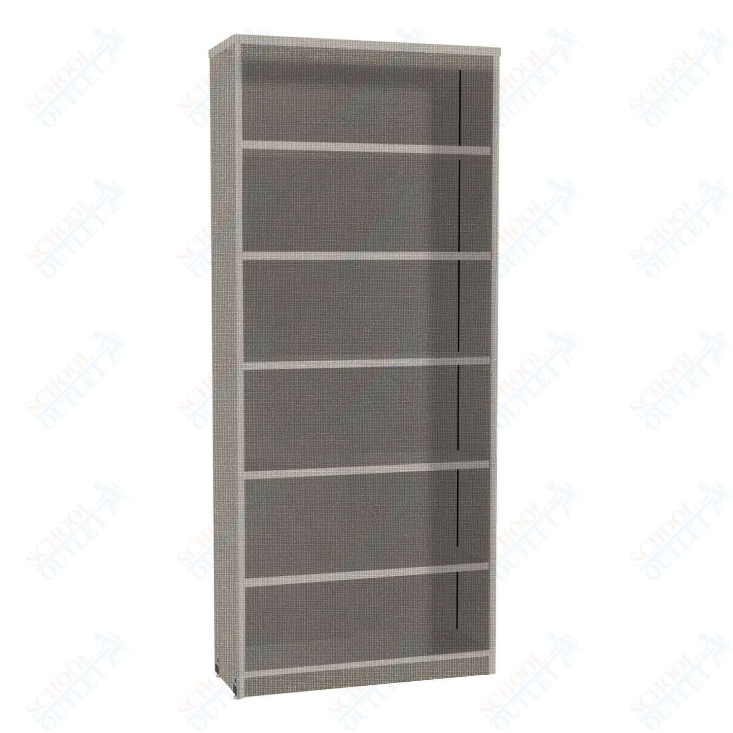 Marco 3500 Series 7 Shelf Bookcase with 5 Adjustable Shelves - 84"H (3500 - 36841) - SchoolOutlet
