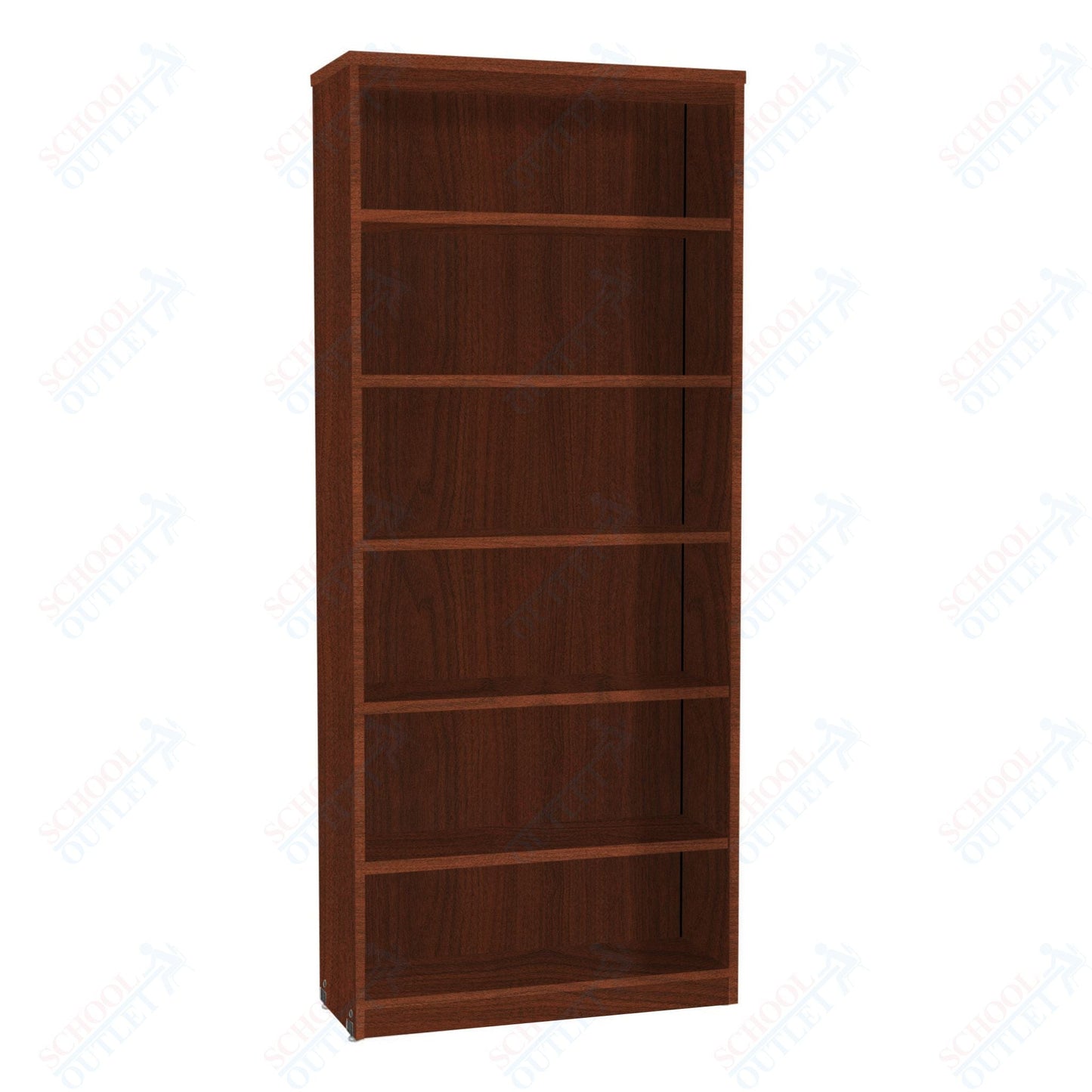 Marco 3500 Series 7 Shelf Bookcase with 5 Adjustable Shelves - 84"H (3500 - 36841) - SchoolOutlet