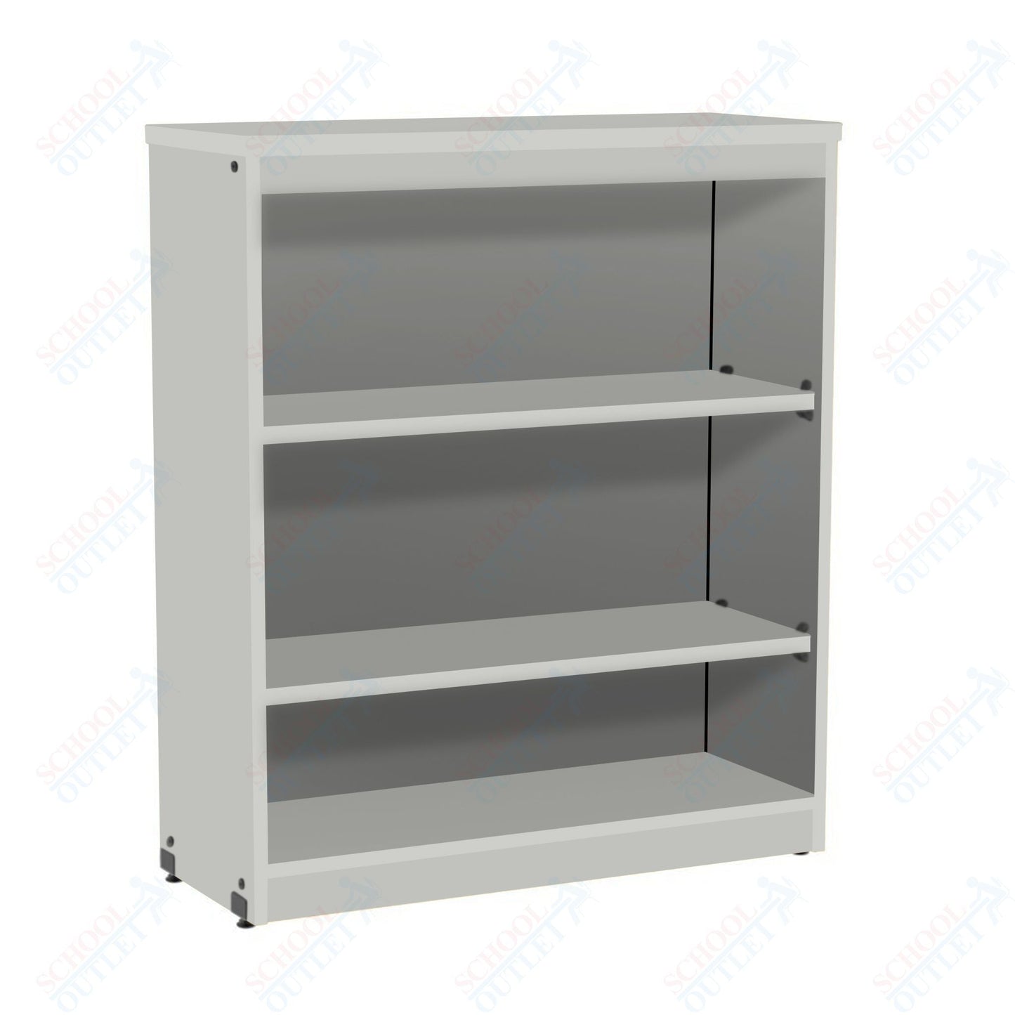 Marco 3500 Series 4 Shelf Bookcase with 2 Adjustable Shelves - 42"H (3500 - 36421) - SchoolOutlet