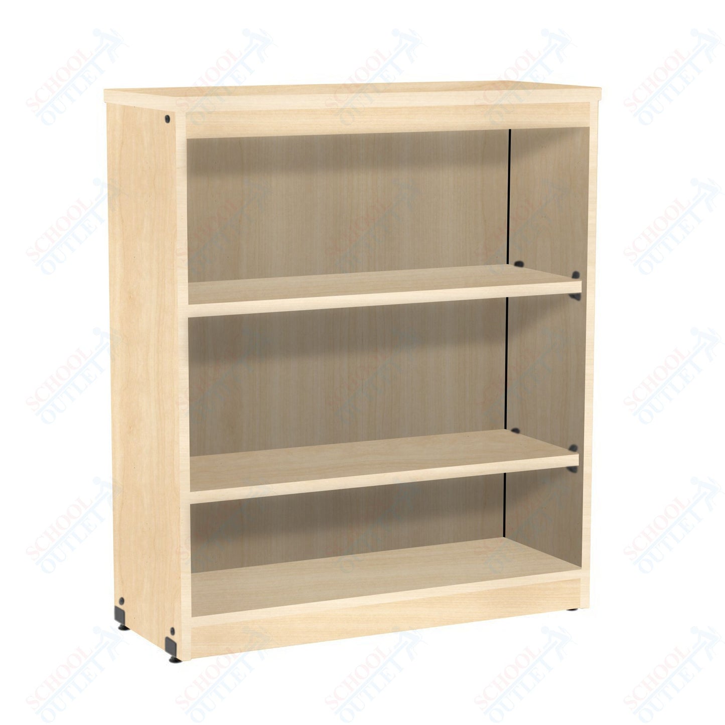 Marco 3500 Series 4 Shelf Bookcase with 2 Adjustable Shelves - 42"H (3500 - 36421) - SchoolOutlet