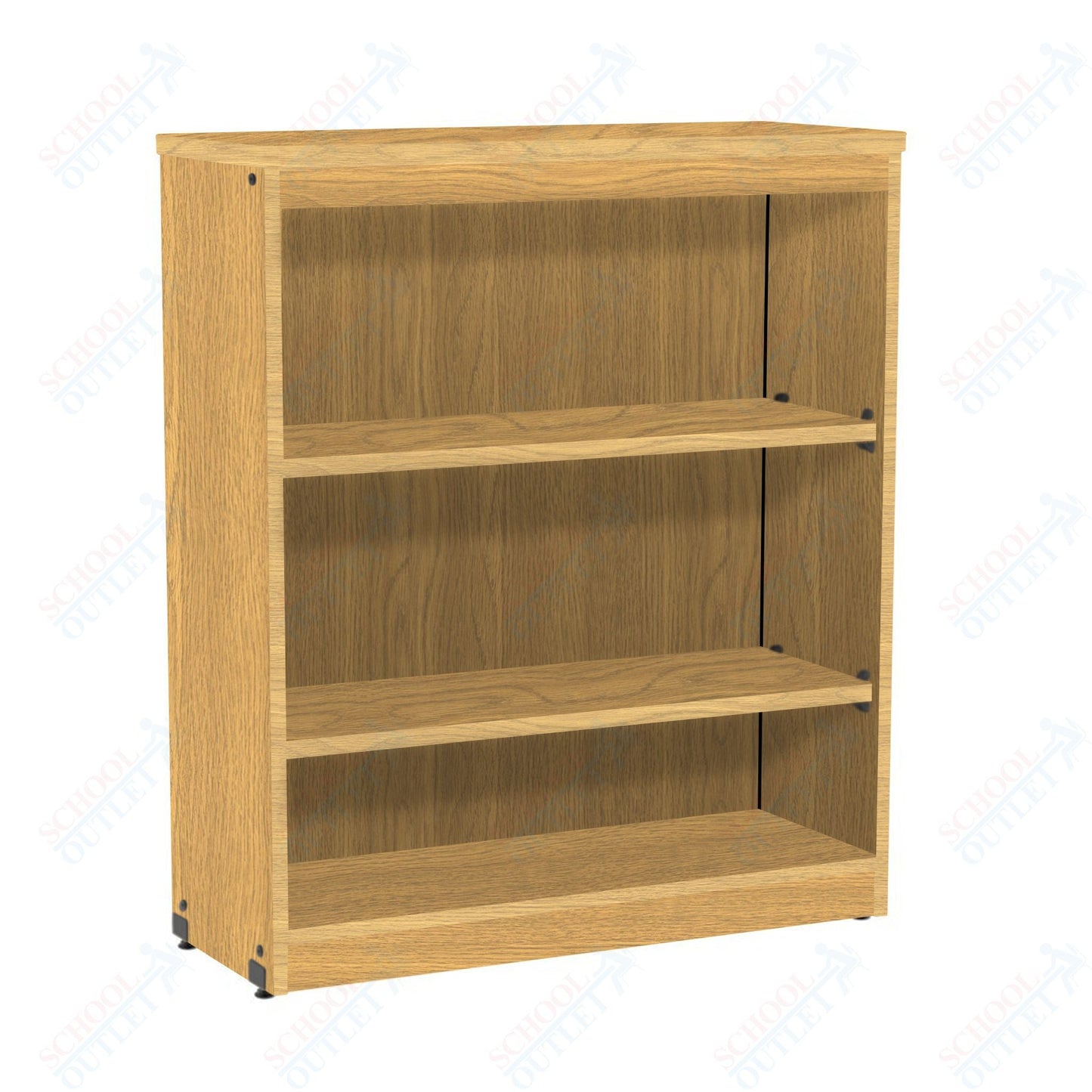 Marco 3500 Series 4 Shelf Bookcase with 2 Adjustable Shelves - 42"H (3500 - 36421) - SchoolOutlet