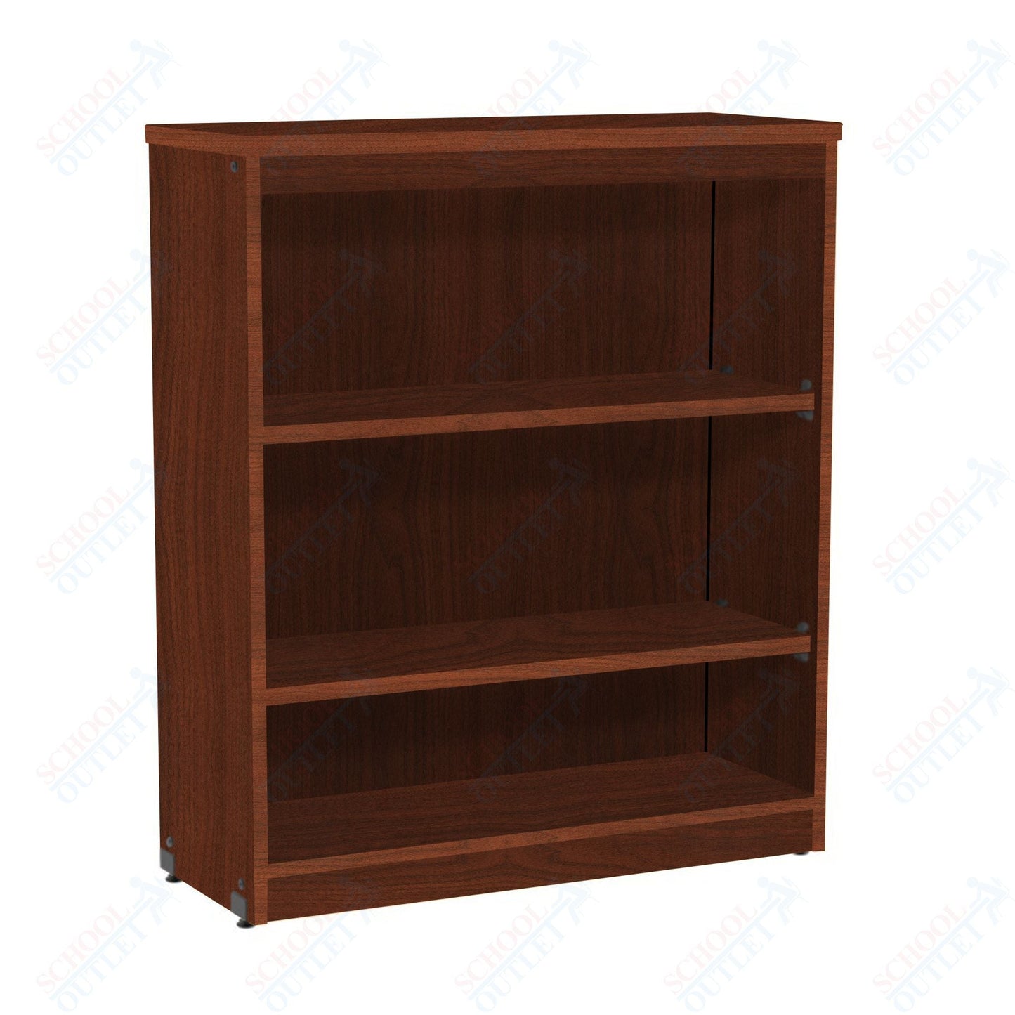 Marco 3500 Series 4 Shelf Bookcase with 2 Adjustable Shelves - 42"H (3500 - 36421) - SchoolOutlet