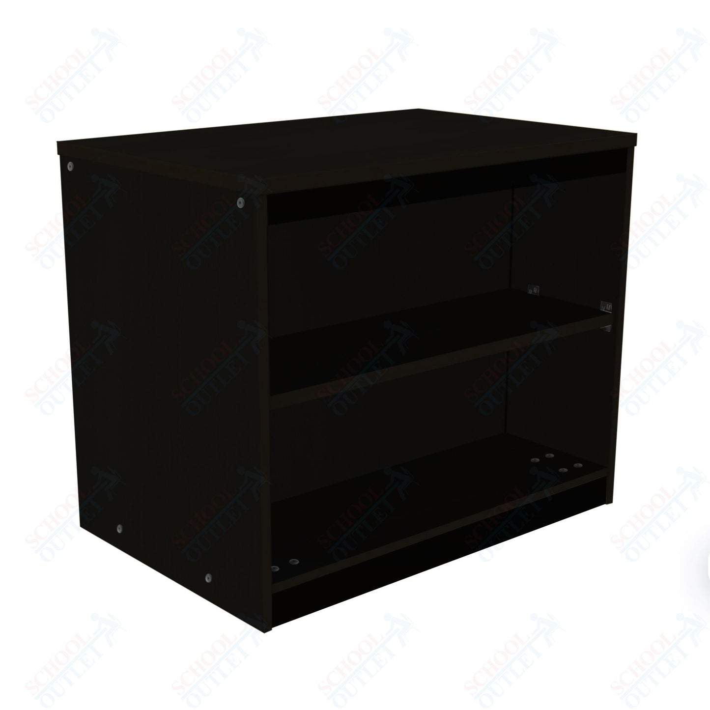 Marco 3500 Series Double Sided 6 Shelf Mobile Bookcase with 2 Adjustable Shelves - 30"H (3510 - 36303) - SchoolOutlet