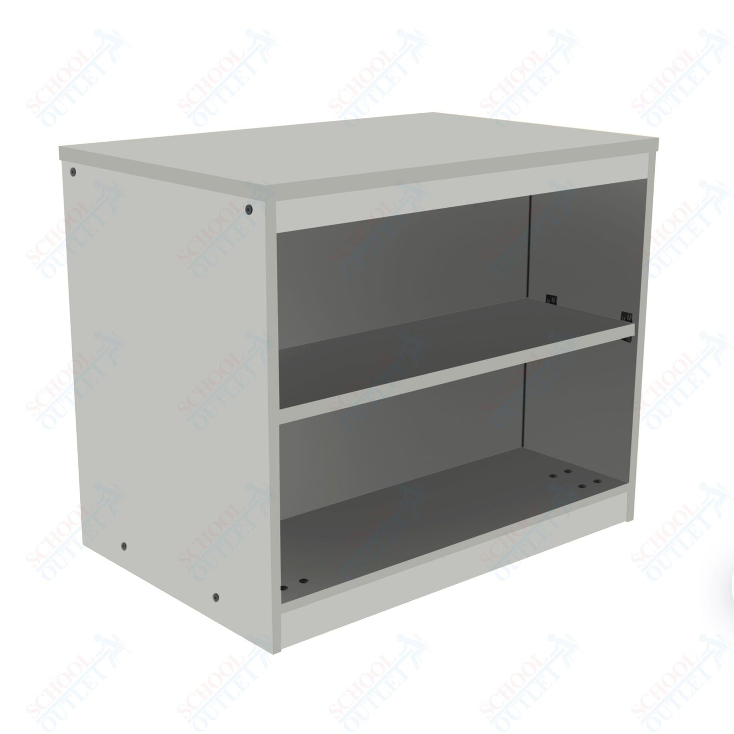 Marco 3500 Series Double Sided 6 Shelf Mobile Bookcase with 2 Adjustable Shelves - 30"H (3510 - 36303) - SchoolOutlet