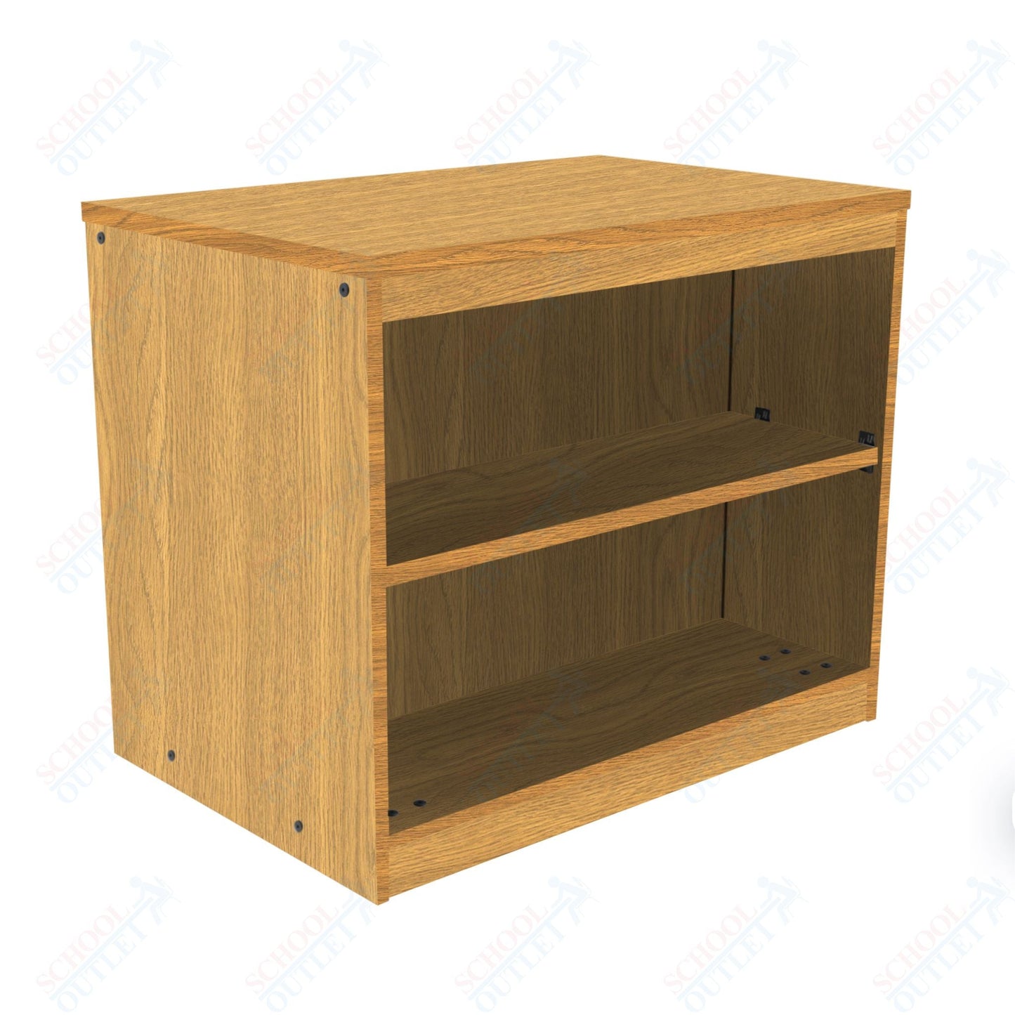 Marco 3500 Series Double Sided 6 Shelf Mobile Bookcase with 2 Adjustable Shelves - 30"H (3510 - 36303) - SchoolOutlet
