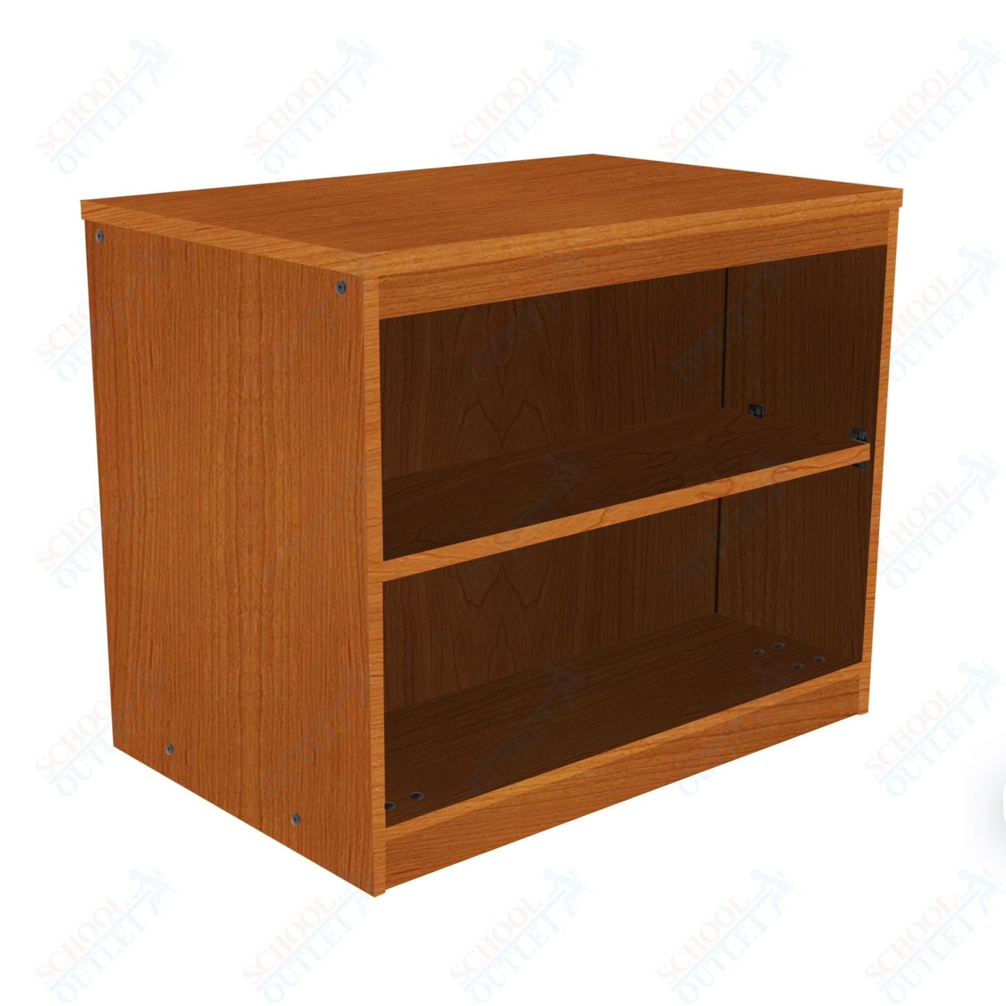 Marco 3500 Series Double Sided 6 Shelf Mobile Bookcase with 2 Adjustable Shelves - 30"H (3510 - 36303) - SchoolOutlet