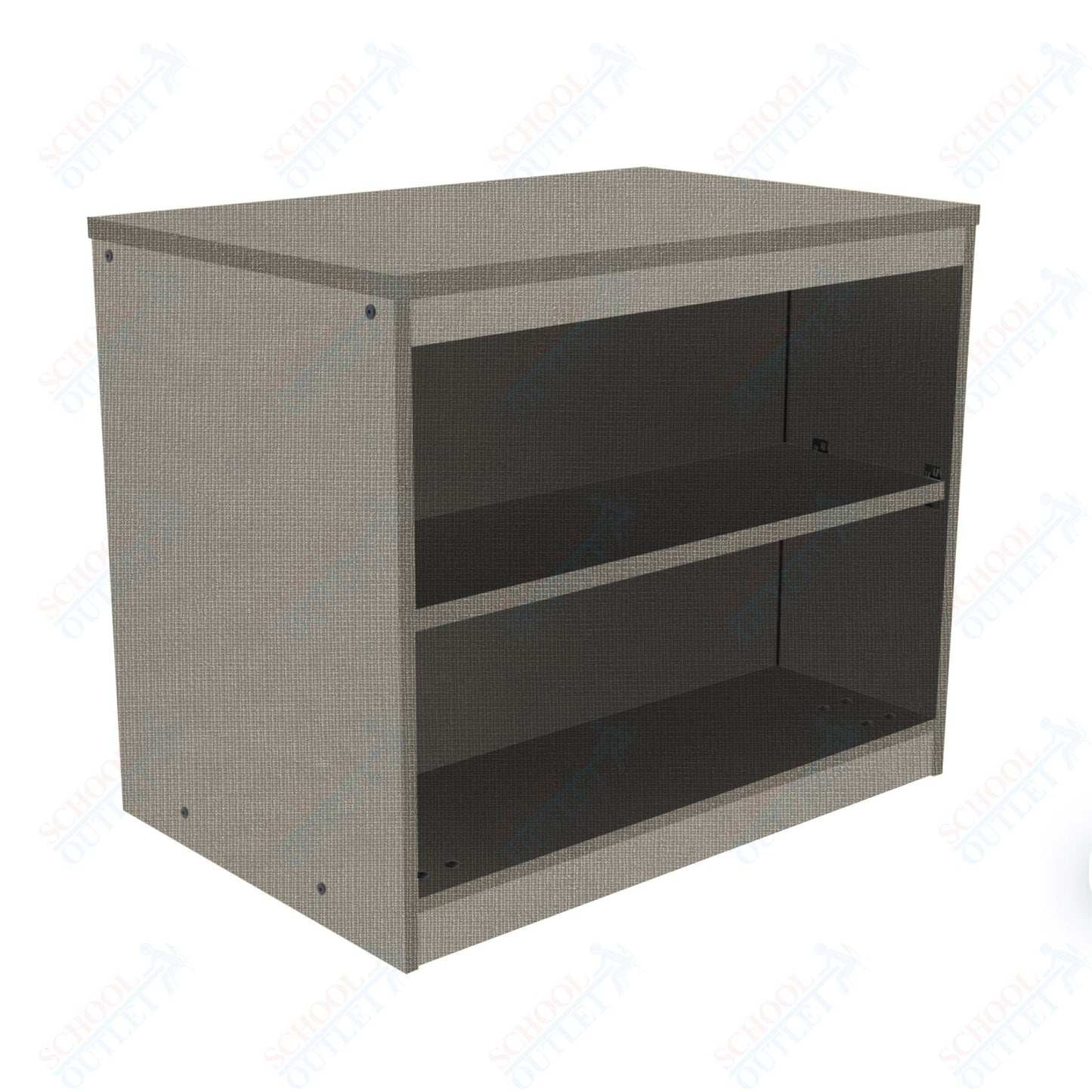 Marco 3500 Series Double Sided 6 Shelf Mobile Bookcase with 2 Adjustable Shelves - 30"H (3510 - 36303) - SchoolOutlet