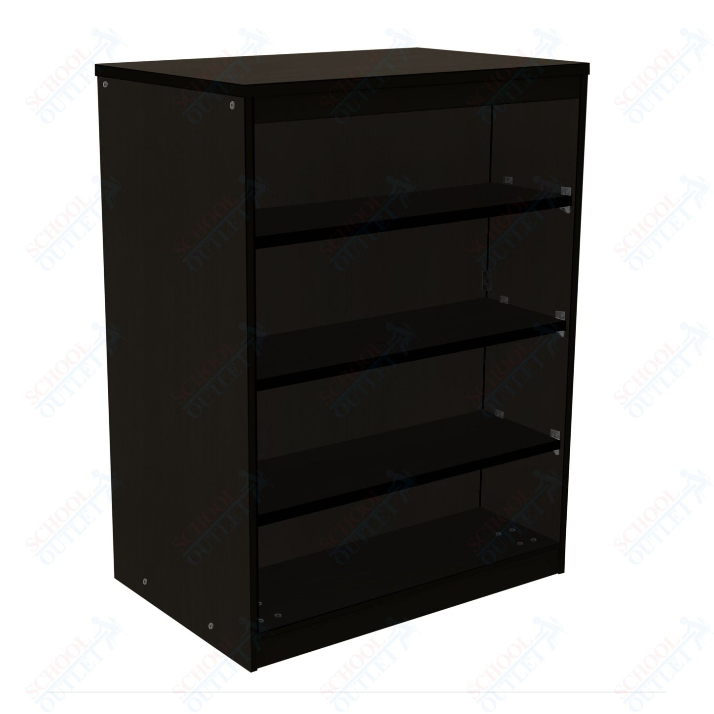 Marco 3500 Series Double Sided 10 Shelf Mobile Bookcase with 6 Adjustable Shelves - 48"H (3510 - 36483) - SchoolOutlet