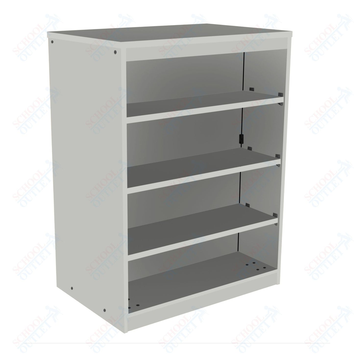 Marco 3500 Series Double Sided 10 Shelf Mobile Bookcase with 6 Adjustable Shelves - 48"H (3510 - 36483) - SchoolOutlet