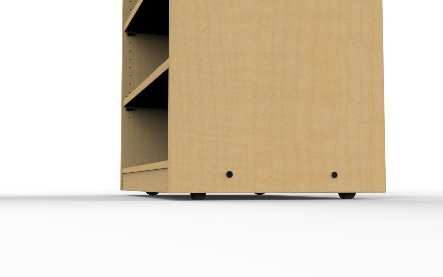 Marco 3500 Series Double Sided 10 Shelf Mobile Bookcase with 6 Adjustable Shelves - 48"H (3510 - 36483) - SchoolOutlet