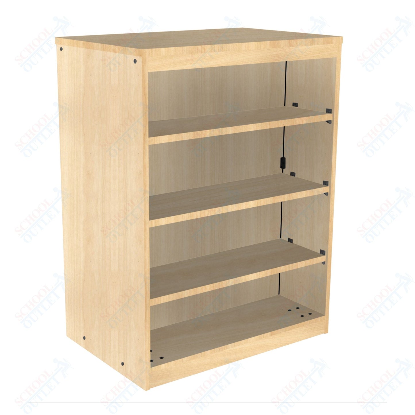 Marco 3500 Series Double Sided 10 Shelf Mobile Bookcase with 6 Adjustable Shelves - 48"H (3510 - 36483) - SchoolOutlet