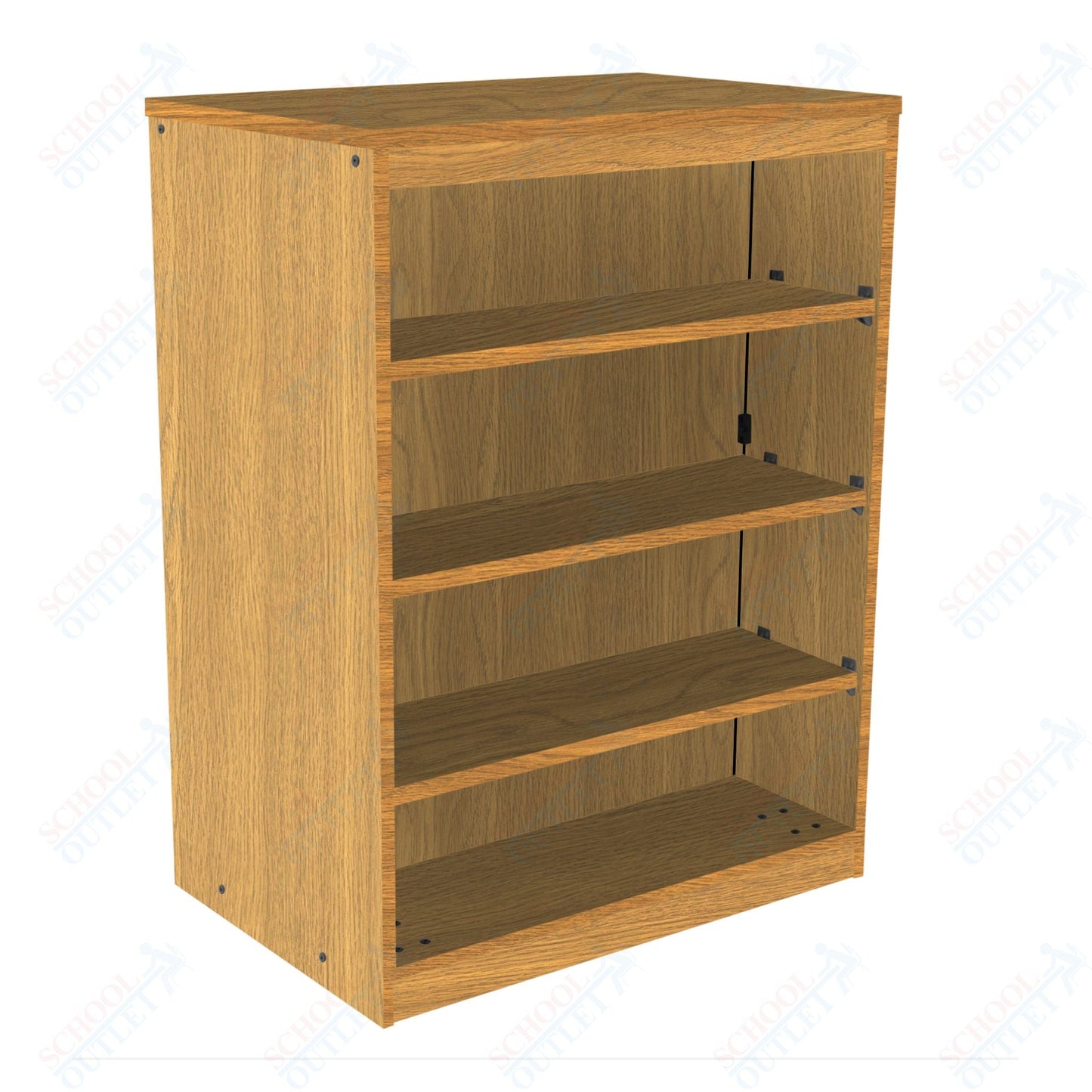 Marco 3500 Series Double Sided 10 Shelf Mobile Bookcase with 6 Adjustable Shelves - 48"H (3510 - 36483) - SchoolOutlet