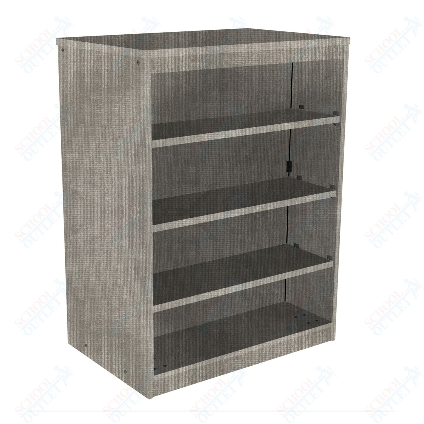 Marco 3500 Series Double Sided 10 Shelf Mobile Bookcase with 6 Adjustable Shelves - 48"H (3510 - 36483) - SchoolOutlet