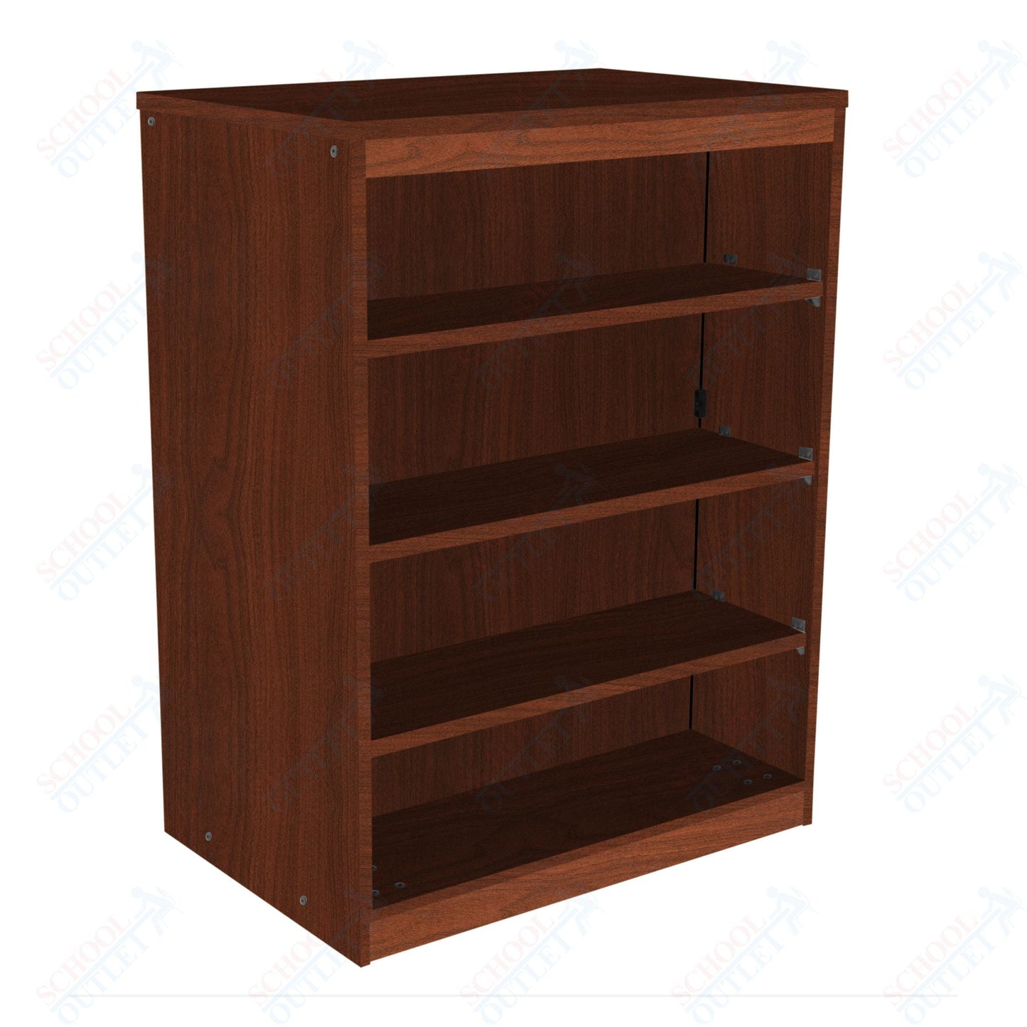 Marco 3500 Series Double Sided 10 Shelf Mobile Bookcase with 6 Adjustable Shelves - 48"H (3510 - 36483) - SchoolOutlet