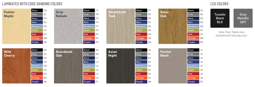 Marco Apex Series 48" Clover School Activity Table w/ Dry Erase Top Adj Height 21" - 30" (38 - 2265 - DA) - SchoolOutlet