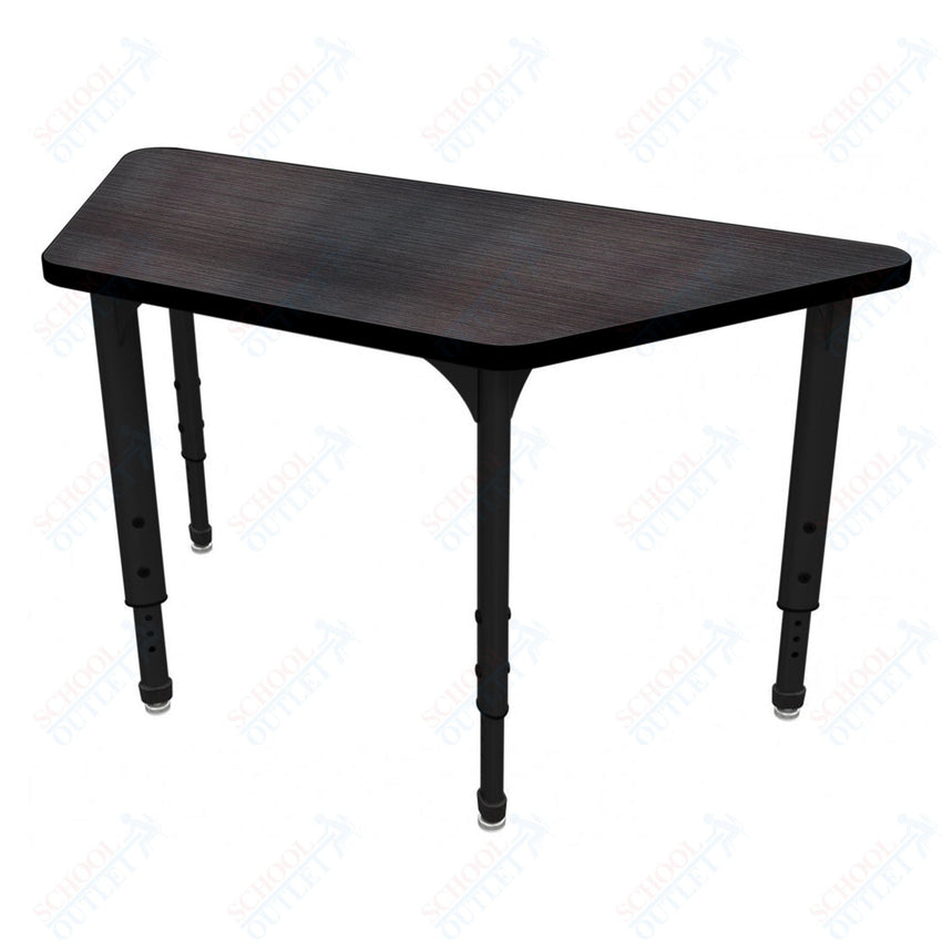 Marco Apex Series Trapezoid School Activity Table 24" x 48" Adjustable Height 21" - 30" (38 - 2276 - MA) - SchoolOutlet
