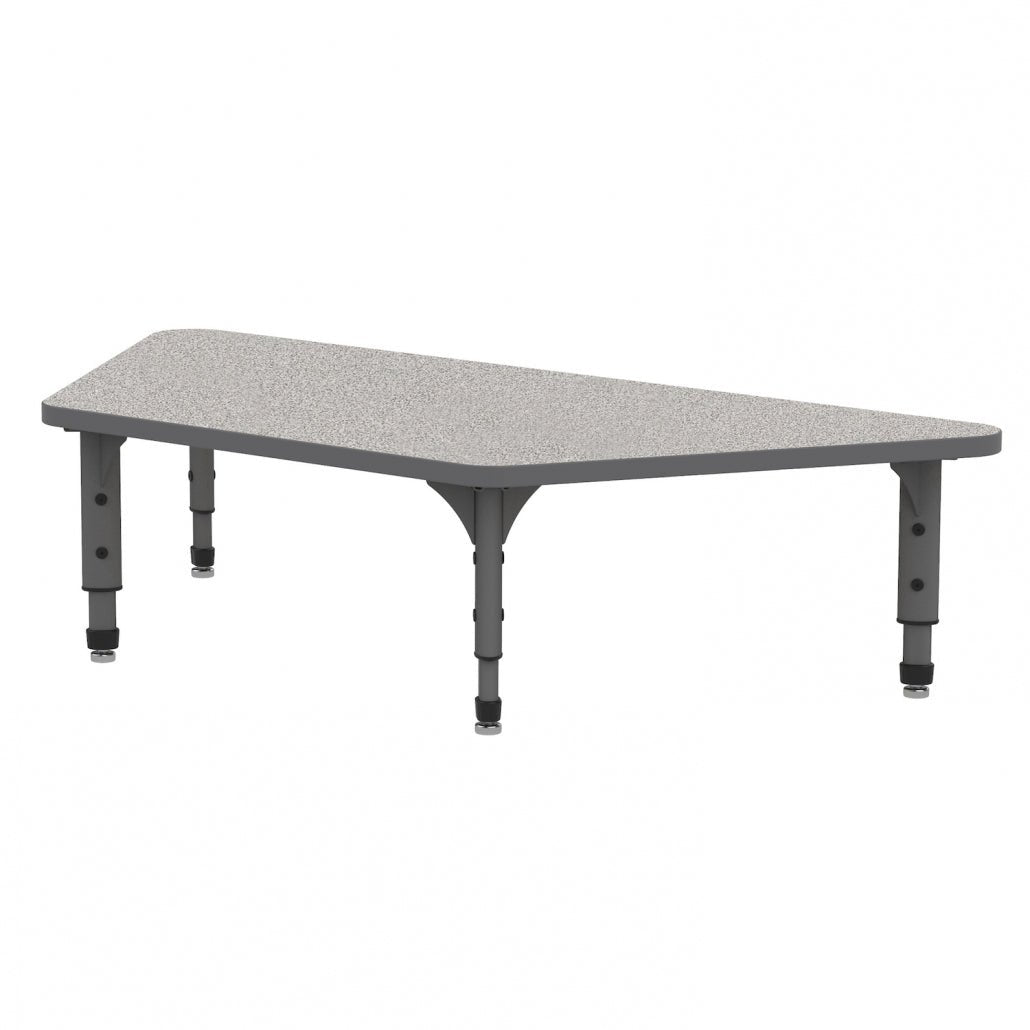 Marco Trapezoid Floor Table 24" x 48" Adjustable Height 12" - 15" (38 - 2276 - MC) - SchoolOutlet