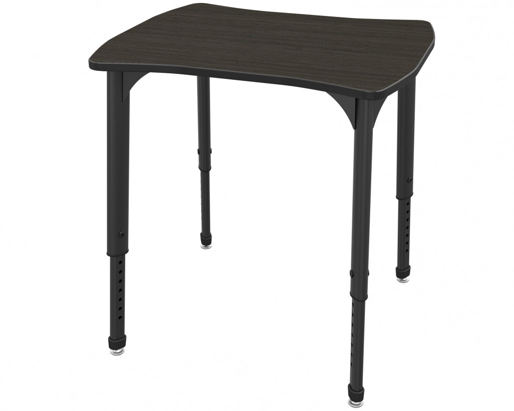 Marco Apex Series Contour Preschool Collaborative Desk 24" x 28" Adjustable Height 17" - 24" (38 - 2310 - MB) - SchoolOutlet