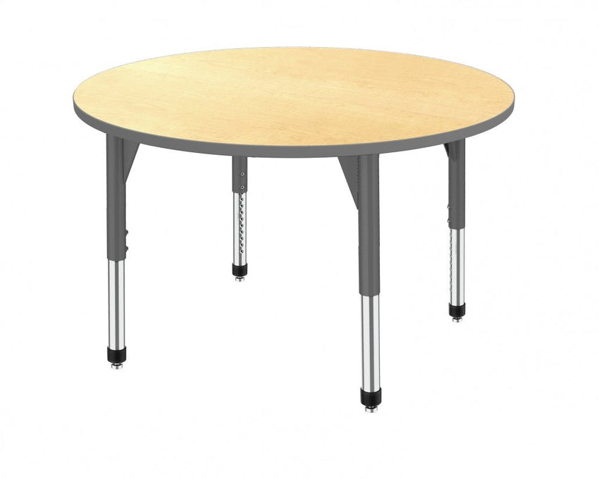 Marco Premier Series 42" Round Stand - Up Table Adjustable Height 32" - 42" (43 - 2245 - MA) - SchoolOutlet