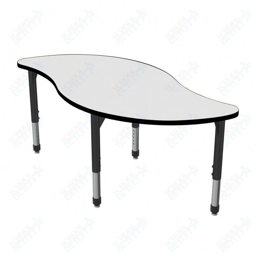 Marco Premier Series Veer Stand - Up Table w/ Dry Erase Top 30" x 60" Adj Height 32" - 42" (43 - 2255 - DA) - SchoolOutlet