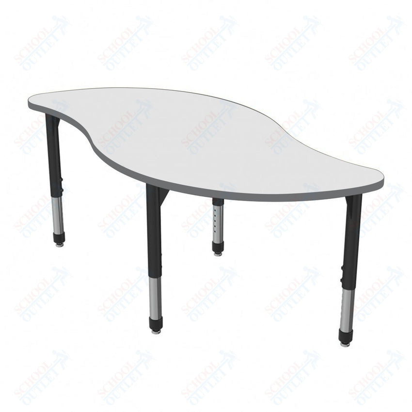 Marco Premier Series Veer Stand - Up Table w/ Dry Erase Top 30" x 60" Adj Height 32" - 42" (43 - 2255 - DA) - SchoolOutlet