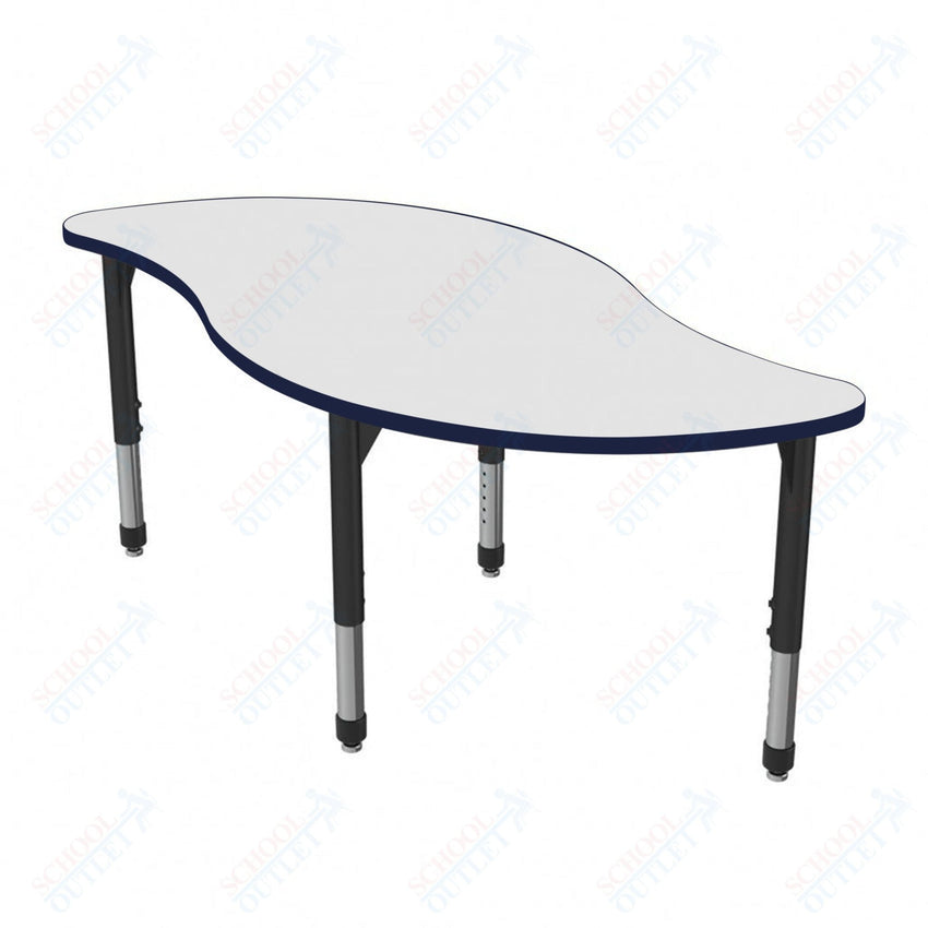 Marco Premier Series Veer Stand - Up Table w/ Dry Erase Top 30" x 60" Adj Height 32" - 42" (43 - 2255 - DA) - SchoolOutlet