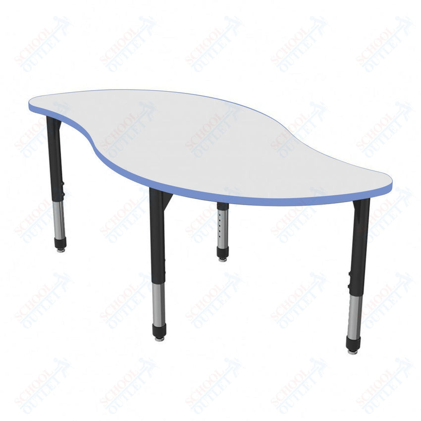 Marco Premier Series Veer Stand - Up Table w/ Dry Erase Top 30" x 60" Adj Height 32" - 42" (43 - 2255 - DA) - SchoolOutlet