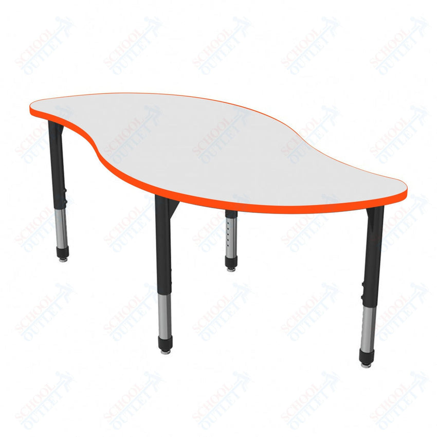 Marco Premier Series Veer Stand - Up Table w/ Dry Erase Top 30" x 60" Adj Height 32" - 42" (43 - 2255 - DA) - SchoolOutlet