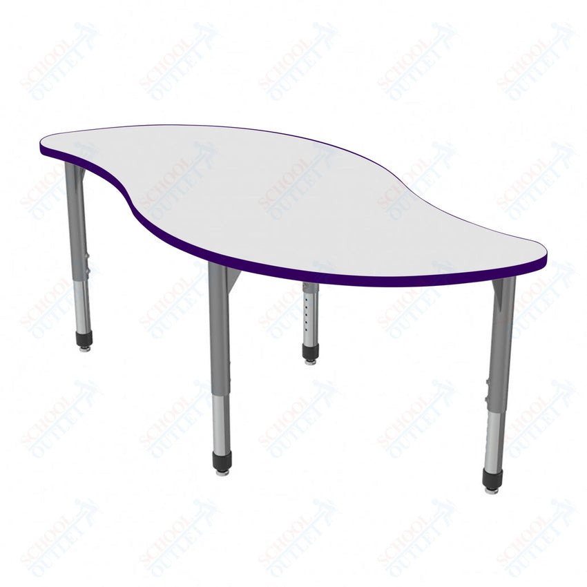 Marco Premier Series Veer Stand - Up Table w/ Dry Erase Top 30" x 60" Adj Height 32" - 42" (43 - 2255 - DA) - SchoolOutlet