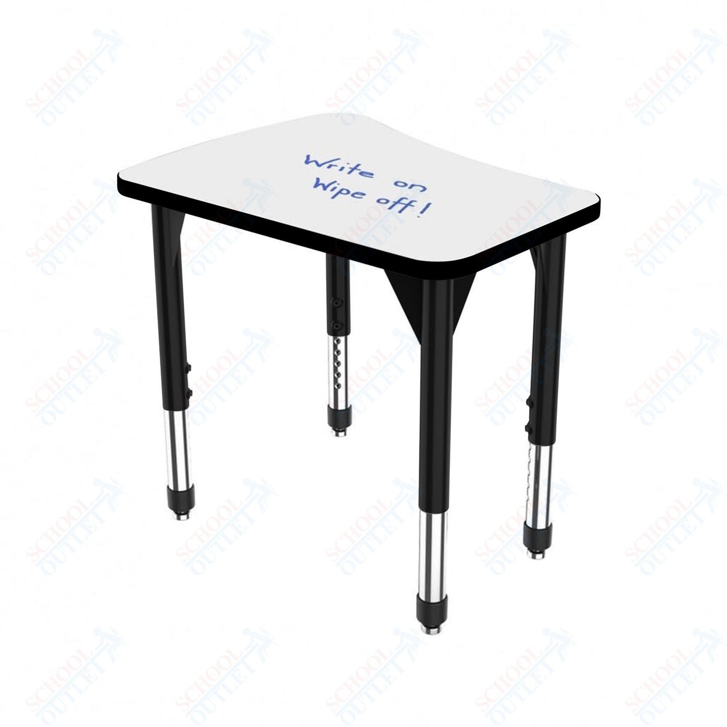 Marco Premier Series Flare Standing Desk w/ Dry Erase HPL Top 30" x 24" Adjustable Height 32" - 42" (43 - 2274 - DA) - SchoolOutlet