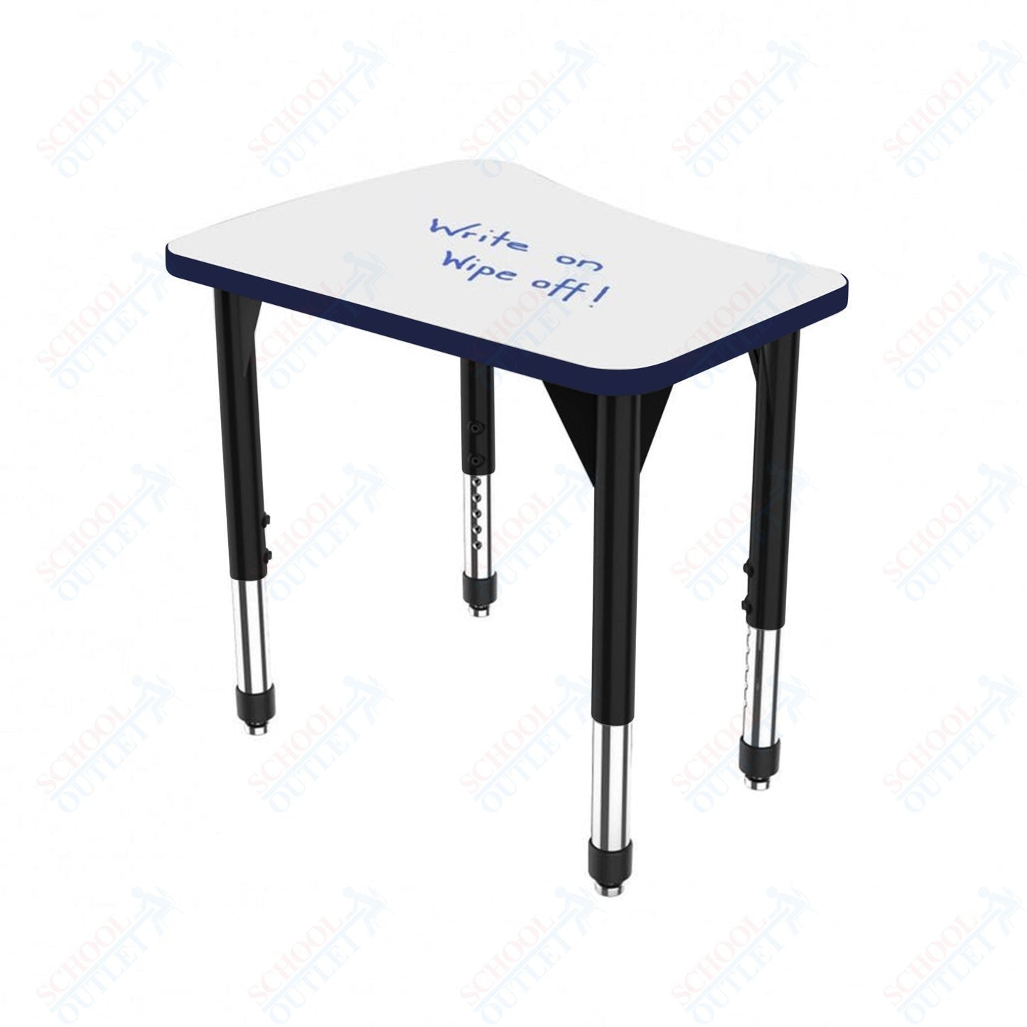 Marco Premier Series Flare Standing Desk w/ Dry Erase HPL Top 30" x 24" Adjustable Height 32" - 42" (43 - 2274 - DA) - SchoolOutlet