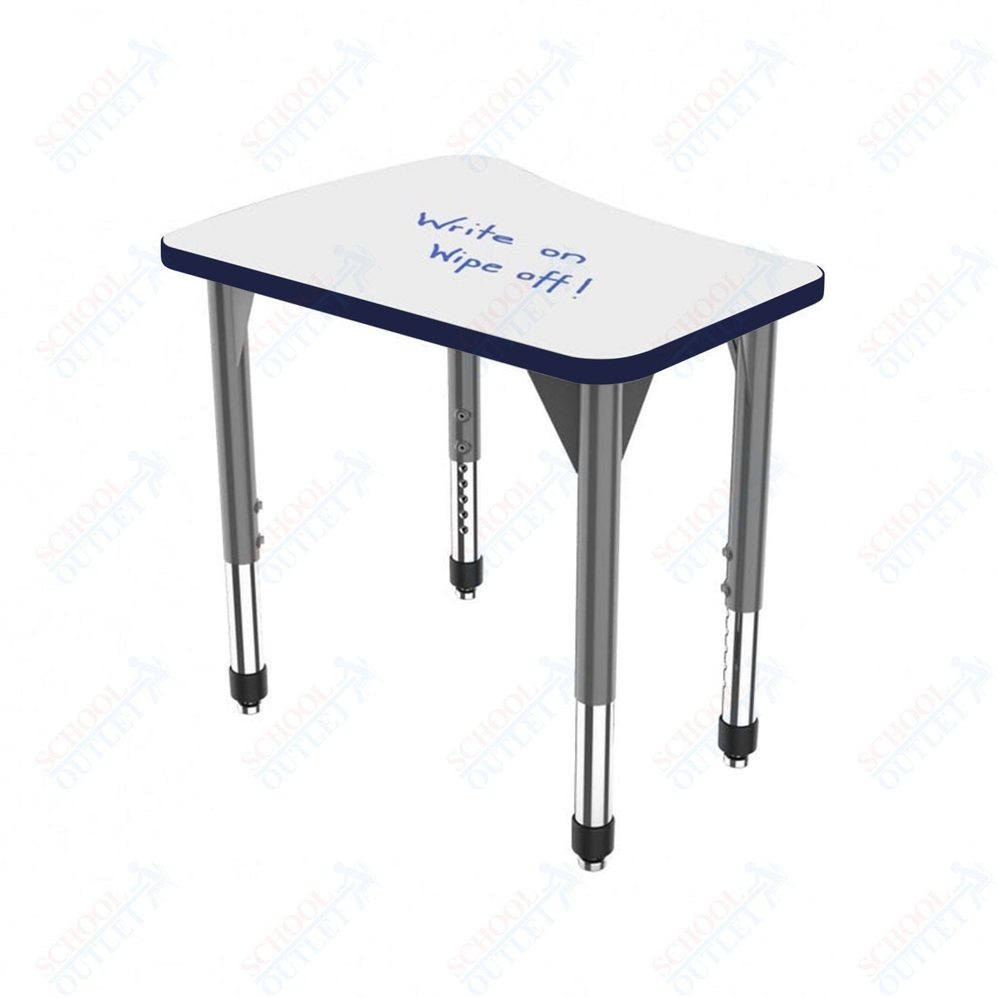 Marco Premier Series Flare Standing Desk w/ Dry Erase HPL Top 30" x 24" Adjustable Height 32" - 42" (43 - 2274 - DA) - SchoolOutlet