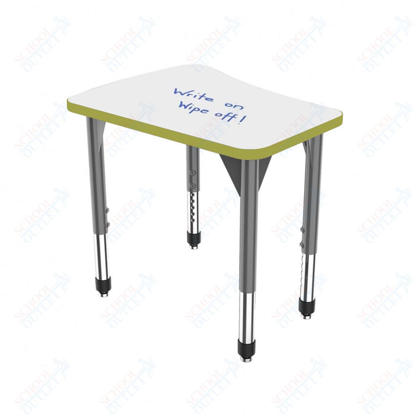 Marco Premier Series Flare Standing Desk w/ Dry Erase HPL Top 30" x 24" Adjustable Height 32" - 42" (43 - 2274 - DA) - SchoolOutlet